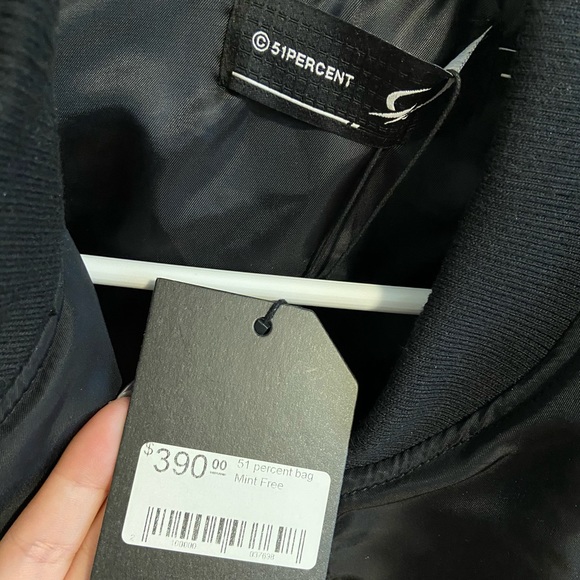 51 percent black bomber jacket - Picture 3 of 4